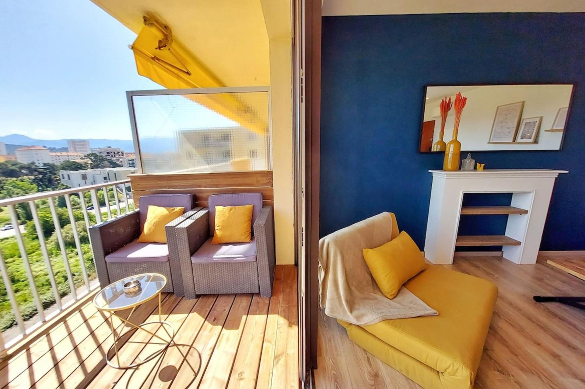 Marlene - Terrace Free Parking - By Tgb Ajaccio (Corsica) Exterior foto